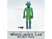 Greedo WONKY EYES 100% Complete Star Wars 1978 Vintage Kenner Figure NO REPRO
