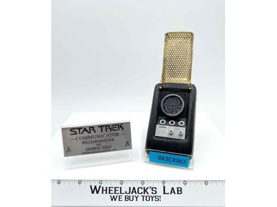 Communicator William Shatner &amp; George Takei Version Star Trek TOS Chad Roadhouse