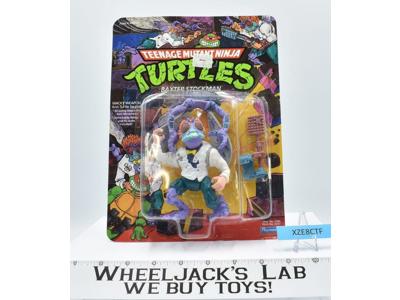 Baxter Stockman NEW MOSC 1989 Teenage Mutant Ninja Turtles Playmates TMNT
