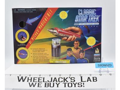 Dr. McCoy's Medical Kit W/Box 100% Complete Co Star Trek 1994 Playmates Toy