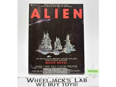 Alien Movie Novel 1979 Avon Books Over 1000 Colored Photos Vintage