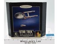 Star Trek 30 Years Set of 2 Ornaments MIB 1996 Hallmark Ornament Voice Magic