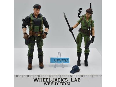 Lady Jaye &amp; Flint Classified Series 6" 100% Complete GI Joe 2021 Hasbro Figures
