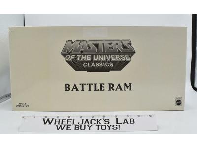 Battle Ram Mobile Launcher w/ Figure MISB w/ Mailer He-Man 2009 MOTU Classics