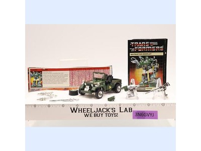 Hound 100% Complete 1985 Vintage Hasbro G1 Transformers Jeep