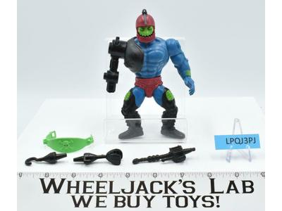 Trap Jaw 100% Complete He-Man Masters of the Universe MOTU 1983 Mattel Figure