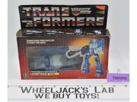 Blurr MIB 100% Complete 1986 Vintage G1 Transformers Hasbro Action Figure