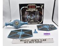 Battle Damaged Imperial Tie Fighter 100% Complete W/Box Star Wars 1978 Vehicle