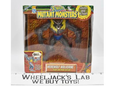 Mutant Monsters Werewolf Wolverine X-Men Marvel Comics Toybiz 1996 MISB