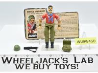 Bazooka V1 100% Complete 1985 GI Joe Hasbro Vintage Action Figure
