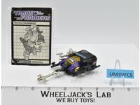 Bombshell 100% Complete 1985 G1 Transformers Rhinoceros Beetle Action Figure