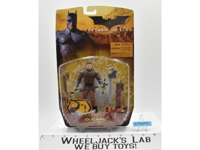 Ducard Batman Begins NEW MOSC 2005 Mattel Action Figure