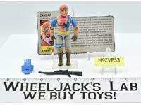 Zandar V1 100% Complete 1986 GI Joe ARAH Hasbro Vintage Action Figure