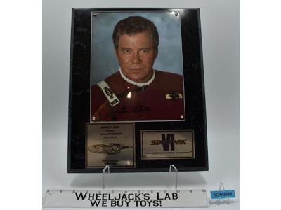 Captain Kirk Star Trek Original Series AUTOGRAPHED Plaque 979/2500