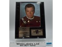 Captain Kirk Star Trek Original Series AUTOGRAPHED Plaque 979/2500