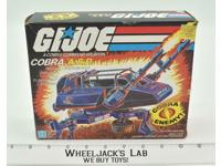 Cobra A.S.P. W/ Box 100% Complete 1984 GI Joe Hasbro Vintage Vehicle Action