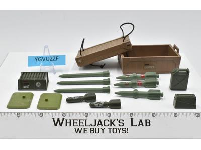 Ammo Dump Supply 100% Complete 1985 GI Joe Hasbro Action Figure Vehicle Vintage