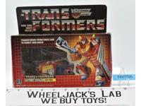 Hot Rod NICE FIGURE 100% Complete W/Box 1986 Vintage Hasbro G1 Transformers