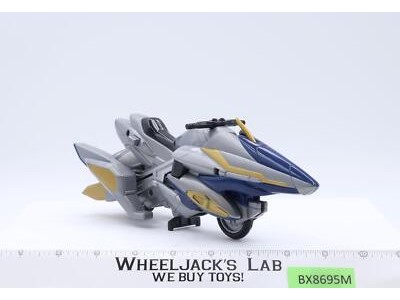 Wild Force Motorcycle Bike Power Rangers 2001 Bandai Vehicle Silver Rider Cycle