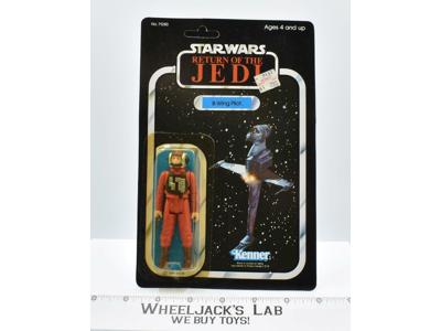 B-Wing Pilot 77 Back Star Wars ROTJ 1983 Kenner Action Figure NEW MOSC