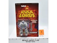 Crackpot #1 MOSC SEALED Rock Lords 1986 Tonka Vintage Action Figure