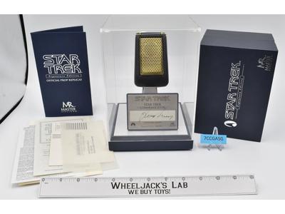 Communicator Leonard Nimoy Star Trek TOS Master Replicas Signature Ed. W/COA