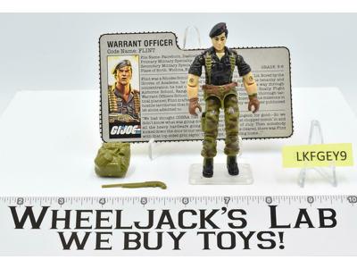 Flint V1 100% Complete GI Joe 1985 Hasbro Vintage Action Figure