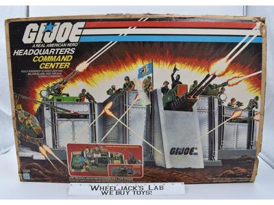 Headquarters Command Center UNBROKEN MINTY G.I. Joe 1983 Hasbro Vintage Playset