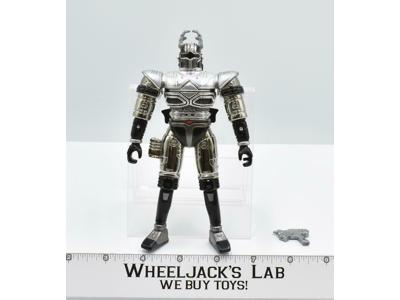 BeetleBorgs Metallix Figures Beetle Blast'n Titanium Silver 1997 Bandai