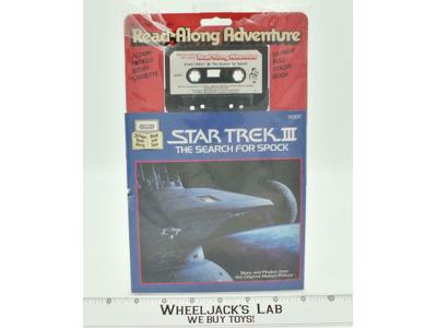 Star Trek Search for Spock Read Along Adventure 1984 Cassette Tape