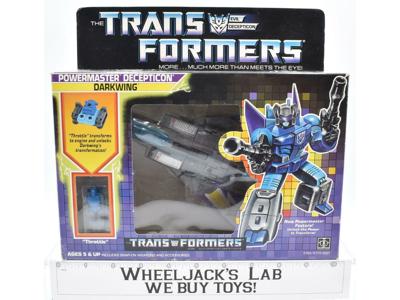 Darkwing MIB NEAR MINT FIG 100% Complete 1988 Hasbro Vintage G1 Transformers
