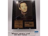 Lt. Commander Data Star Trek Next Generation AUTOGRAPHED Photograph 1503/2500