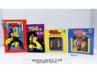 Lot of 4 Dick Tracy Books 1990 Golden Book Vintage