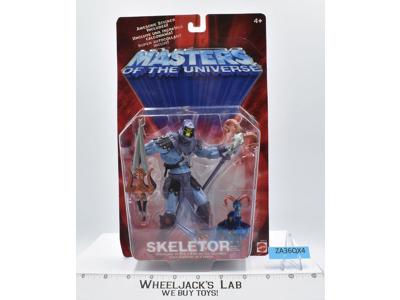 Skeletor NEW MOSC 200X MOTU Masters Of The Universe He-Man Mattel 2001 Figure