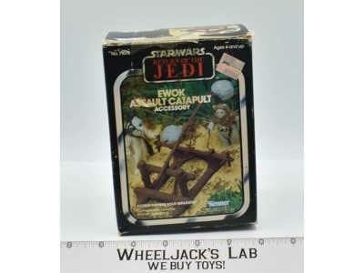 Ewok Assault Catapult W/Box Star Wars ROTJ 1984 Kenner Action Figure Vehicle