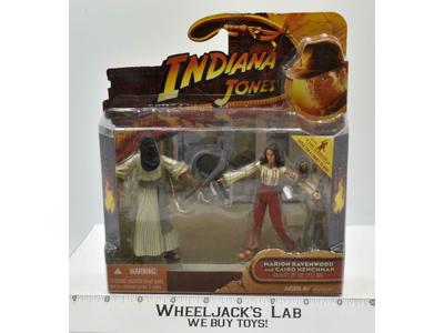 Marion Ravenwood &amp; Cairo Henchman Indiana Jones 2008 Hasbro NEW MOSC