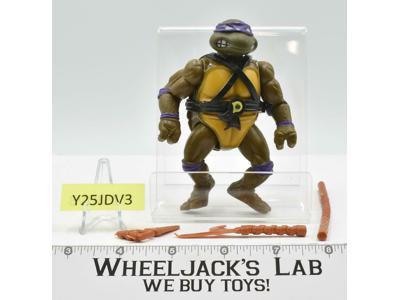 Donatello HARD HEAD 1988 Teenage Mutant Ninja Turtle Vintage Playmates Figure