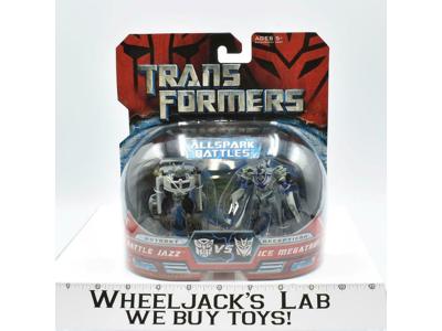 Battle Jazz vs Ice Megatron Transformers Allspark Battles 2007 Hasbro NEW MISB