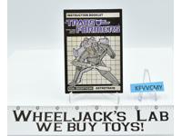Astrotrain Instructions Manual Booklet 1985 Hasbro G1 Transformers Vintage
