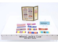 GI Joe Catalog Insert & Battle Ribbons COMPLETE SET Hasbro 1987 Vintage