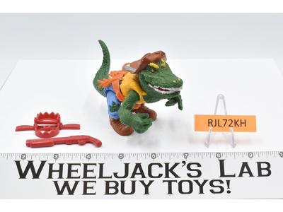 Leatherhead 100% Complete Teenage Mutant Ninja Turtle 1989 Playmates Figure