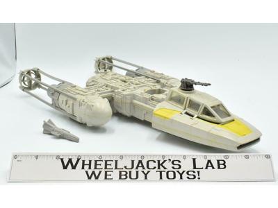 Y-Wing Fighter Star Wars ROTJ Return of the Jedi 1983 Vintage WORKS