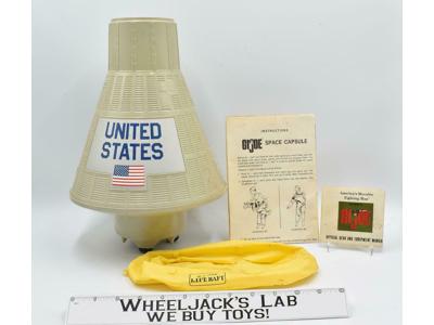 Space Capsule W/Life Raft 12" G.I. Joe Vehicle 1966 Hasbro Vintage Action Figure