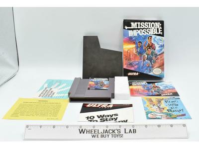 Mission Impossible Nintendo NES 1990 Ultra Games Video Game
