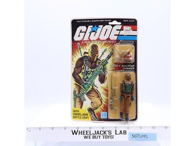 Roadblock v1 32-Back GI Joe 1983 Hasbro Vintage Action Figure NEW MOSC SEALED