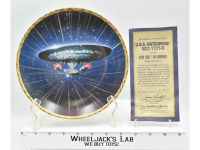The Final Frontier USS Enterprise Plate Star Trek 1994 The Hamilton Collection