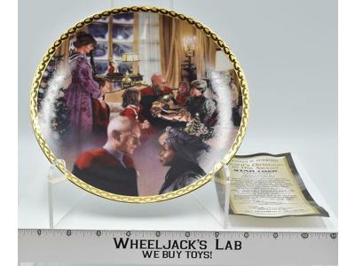 Picard's Christmas Generations Plate Star Trek 1996 The Hamilton Collection