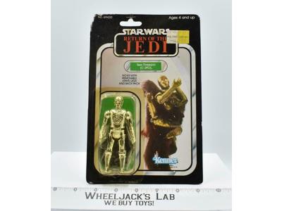 C-3PO Removable Limbs 77 Back Star Wars ROTJ 1983 Kenner Action Figure NEW MOSC