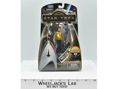 Kirk #1 Galaxy Collection Star Trek 2009 Playmates Action Figure NEW MISB