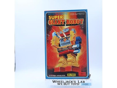 Rotate-O-Matic Super Giant Robot Metal Printed Horikawa Japan 16" NEW MIB